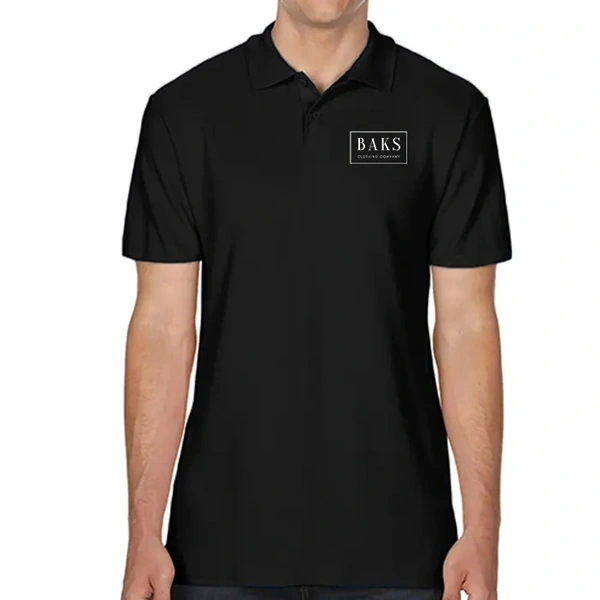  Polo Shirts - Black Front
