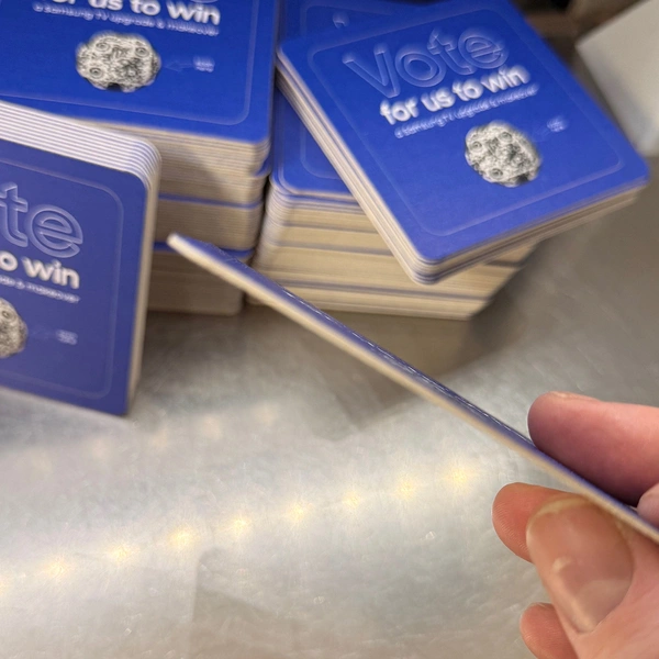  Beer - Mat - Board - Thickness - 1150 - Micron - Furnival - Press