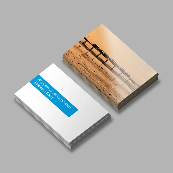  Business Cards Gloss Laminated
